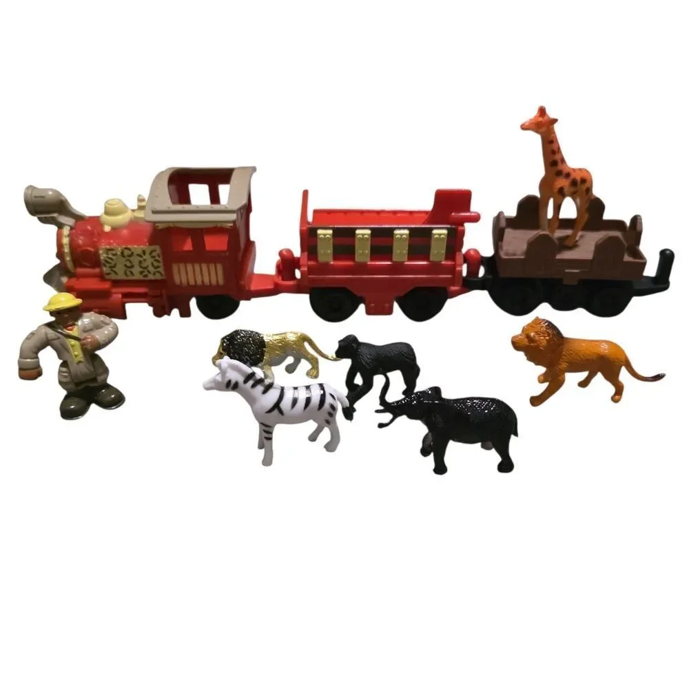 Colorful Portable Train Track Playset